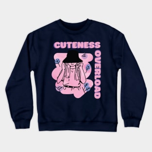 Enchanting Elegance: Cuteness Overload Edition Crewneck Sweatshirt